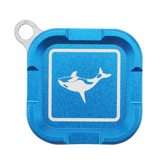 Magnetic Fly Patch Fishing Accessories Anodized Surface Strong Magnetic Force Compact Design Portable Fishing Tackle Tool