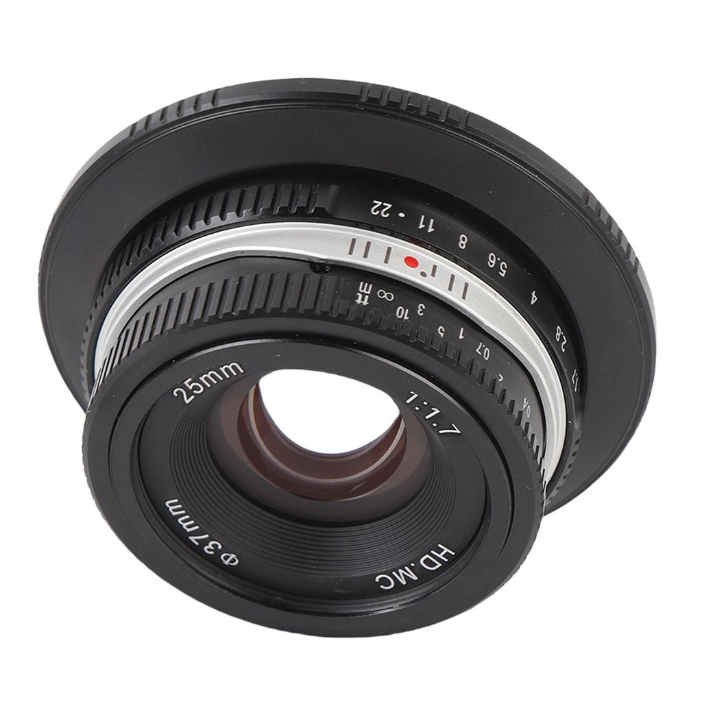 25mm F1.7 Manual Focus Fixed Lens for RF Mount APS C Format Large Aperture Lens for R7 R10 R50 R100 RP R5 R6