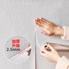 3D Three-Dimensional Self-Adhesive Thermal Insulation Wallpaper Linen Diatom Mud Plain White Color Decor Renovation Wallpaper