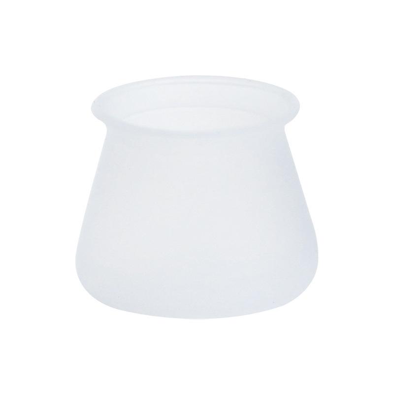 

4PCS Silicone Table and Chair Foot Covers White Gray Table and Chair Protective Covers Non-slip Chair Foot Covers Silent Covers Stool Foot Covers 4PCS белый