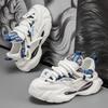 Men's shoes new 2025 spring student lightweight trend versatile sports casual shoes men's thick-soled wear-resistant dad shoes