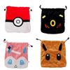 Eevee Pikachu Sylveon Umbreon Soft Drawstring Storage Bags Supplies