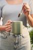 STAUB "Stacking Mug L Eucalyptus 475ml" Ceramic Mug, Large Capacity, Microwave Safe [Official Japanese Retailer] Ceramic Stacking Mug Z1029-092