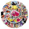 50 One Piece Anime Character Stickers - HD Printed Stationery & Planner Accessories