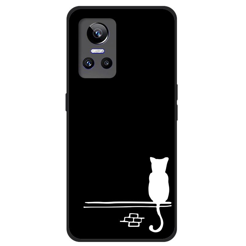 For Realme GT Neo 2 5G Case TPU Silicone Soft Cartoon Clear Case for Realme GT Neo 2 3 Neo3 Phone Cover Neo2T Transparent Coque