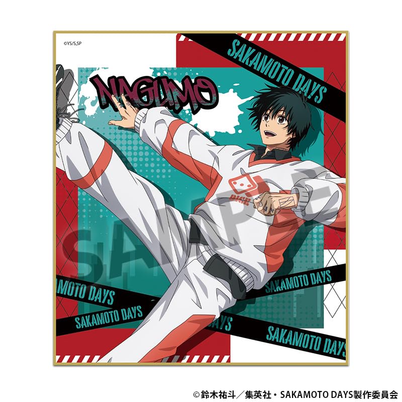 SAKAMOTO DAYS Original Trading Mini Shikishi Parkour cards in 1 ver. (12 box)