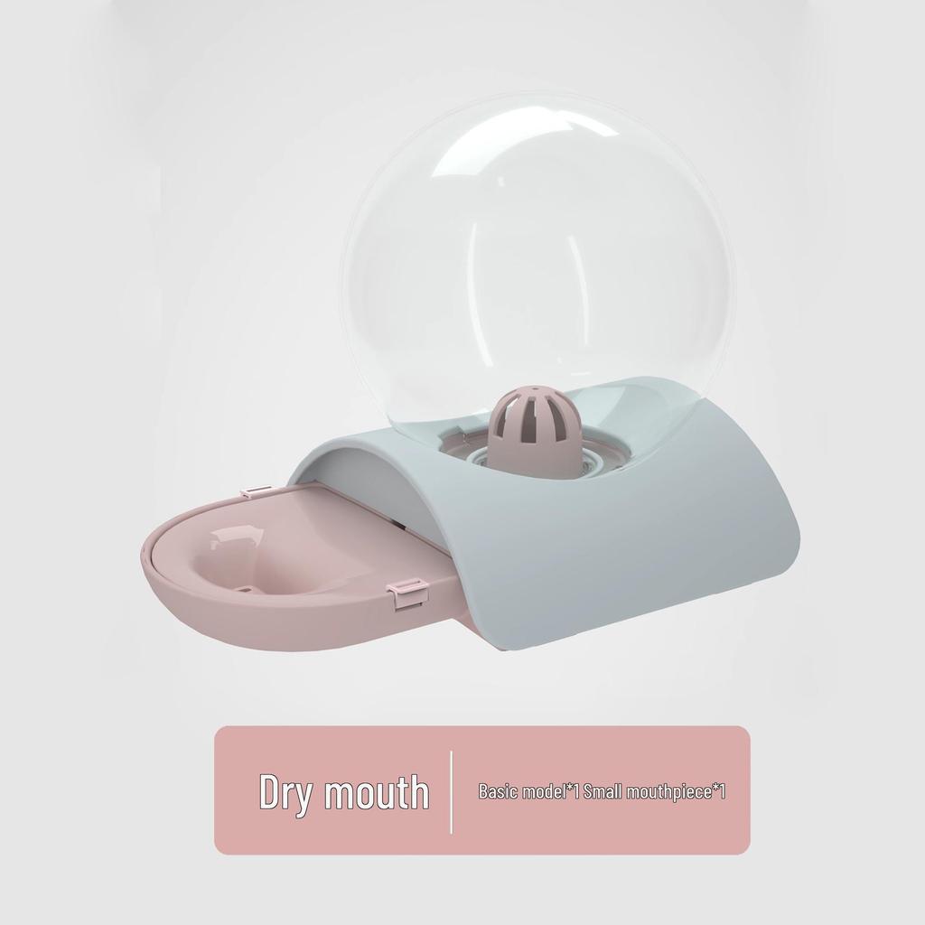 Bubble Pet Cat & Dog Automatic Drinking Fountain - No Plug-in, No Wet Mouth Design