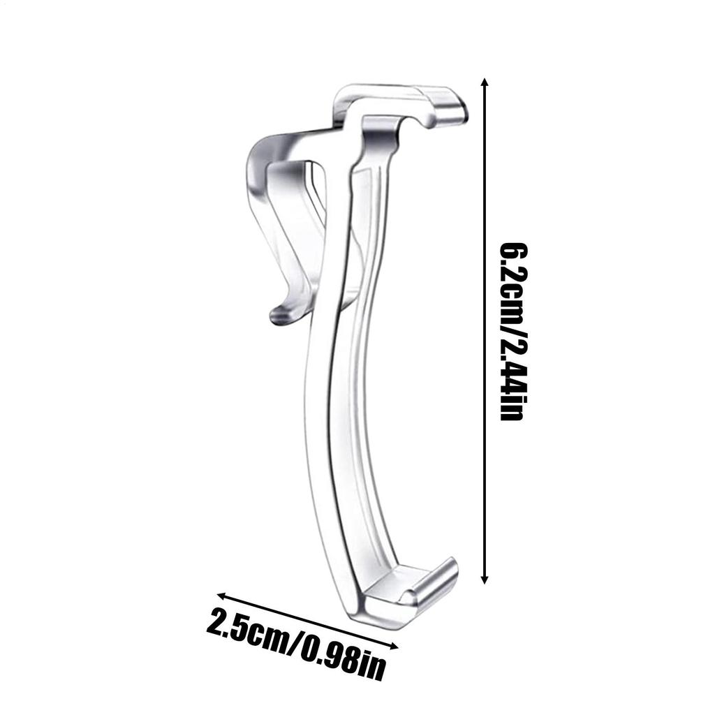 Rv Drapery Holder 12 Piece Drapery Clips Side Window Covering Hardware Holdback Easy Install for Camping Outdoor Bedroom