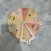 Wooden Feelings Wheel Emotion Regulation Kids Toy Social Emotional Learning Spinner Desktop Decoration Toddlers