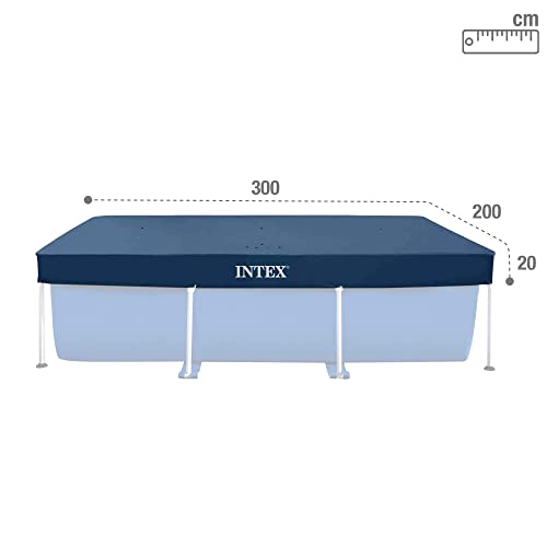 INTEX Rectangular Pool Cover, 300 X 200 Cm, 28038 [Official Japanese Product]