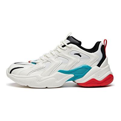 Semelle Entière Antidérapant Résistant à l'Usure Basse Baskets Papa Homme Blanc Bleu 112018882-1