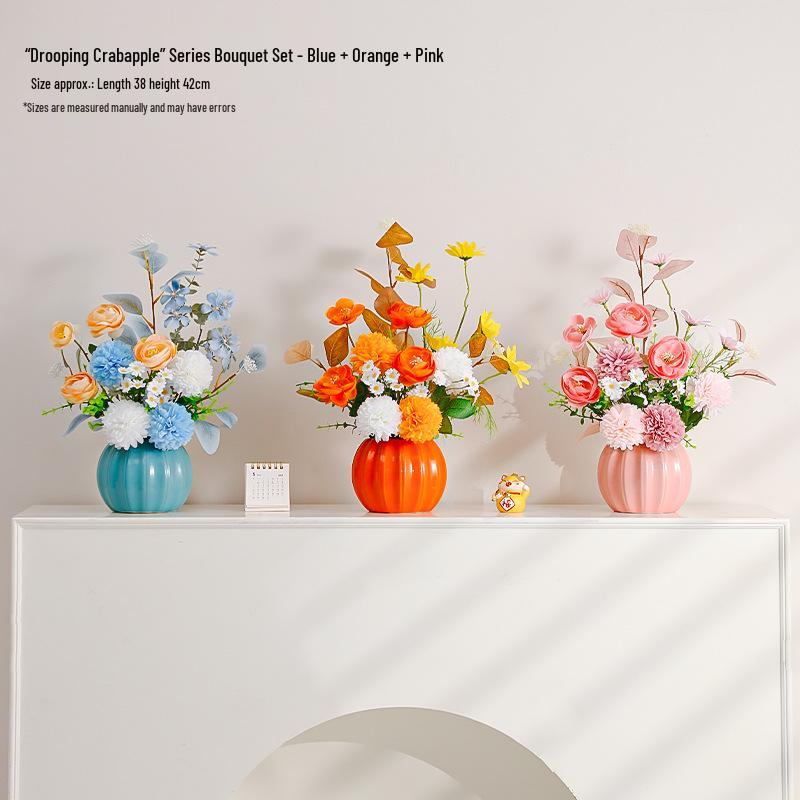 Nordic Style Artificial Floral Decoration for Home and Dining Table