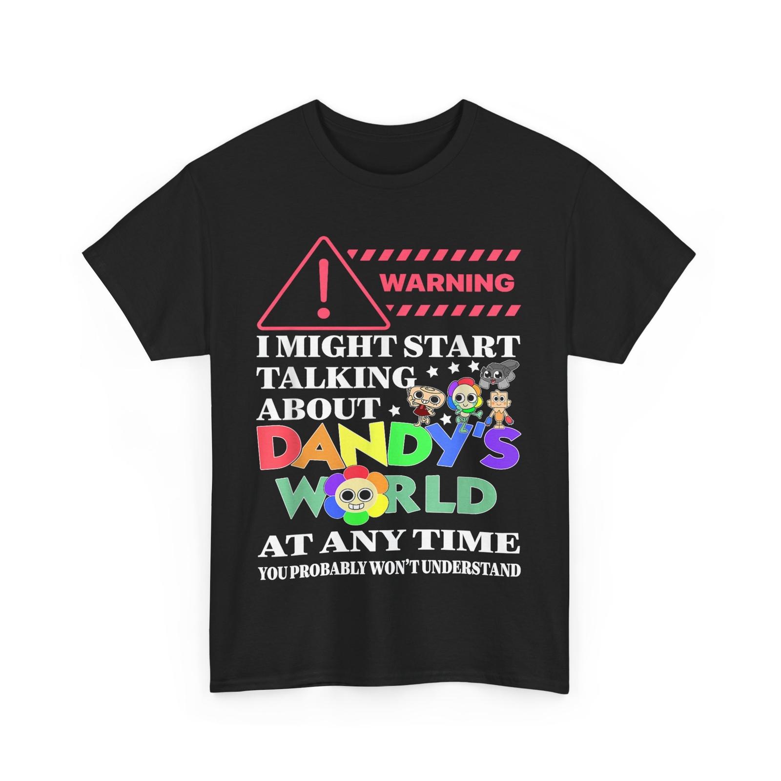 Funny Dandy s World Characters Men T-Shirt XXL