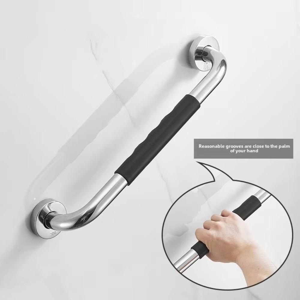 Anti Slip Shower Handle Stainless Steel Towel Bar Bathroom Balance Bars Barrier-free Bathroom