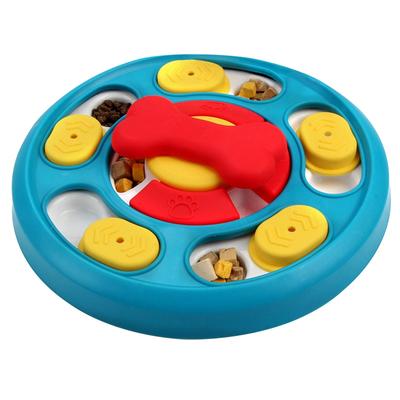 Dog Anti-Choking Tableware Interactive Slow Feeder Increase Puppy IQ Food Dispenser Dog Licking Plate Pet Supplies