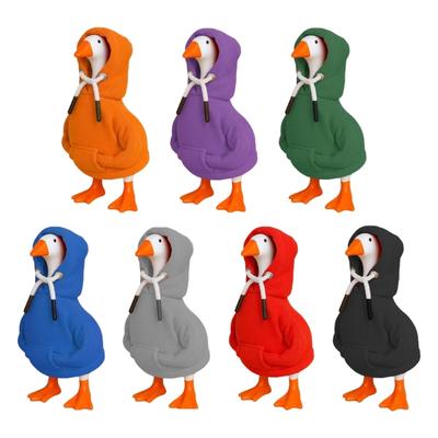 Gooses Outfit Yard Gooses Statue Clothes for Patio Lawn Garden Decoration Lawn Gooses Shirt Hoodies Gooses Costume