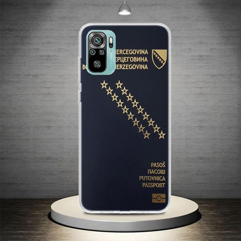 Bosnien und Herzegowina Flagge Handyhülle Schale Für Xiaomi Redmi 9C 10C 12C 13C 14C 12 13 10A 10 9A 9 9T 8A 8 7A 7 6A 6 Pro K80 K70