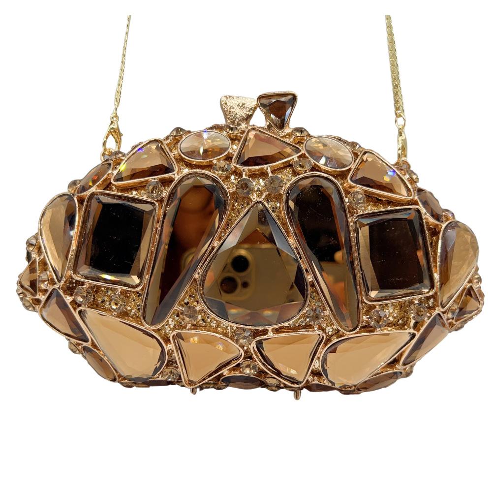 Luxury women evening party handbag diamonds elegant crystal clutches ladies purses bridal wedding party purses bag
