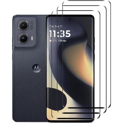 3 Pack Motorola Edge 5G 2024 Tempered Glass Screen Protector Compatible with Moto Edge 2024 Screen Protector Motorola Edge 2024 6.6" Glass Protector