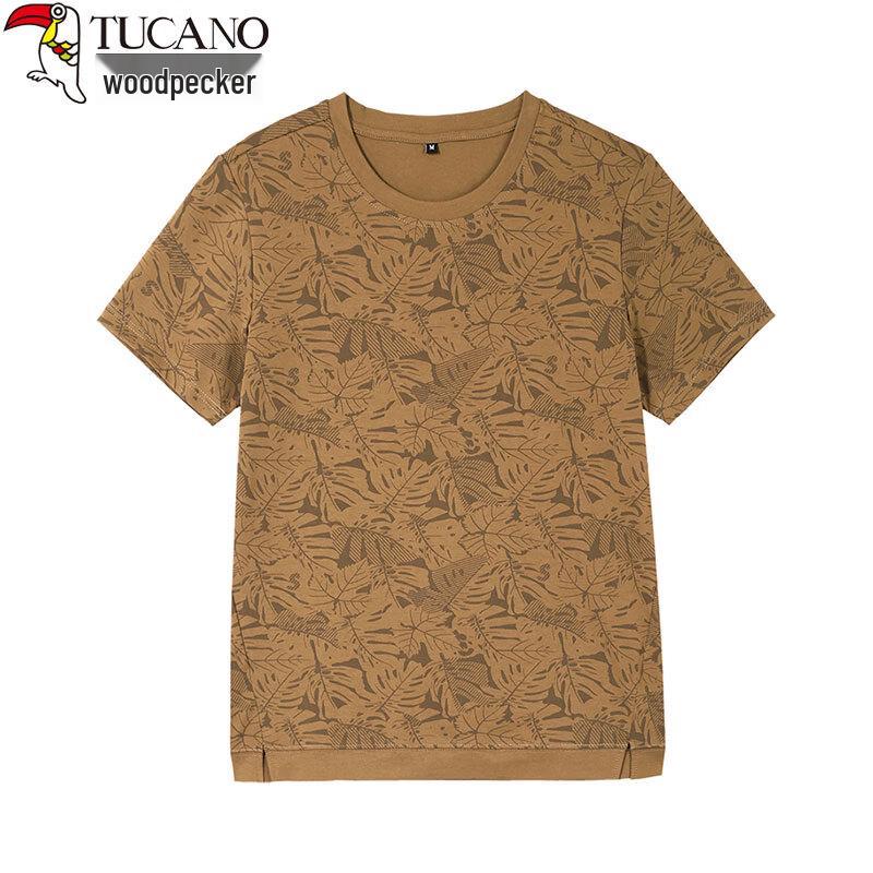 Woodpecker Women's Pure Cotton Round Neck Short Sleeve T-Shirt
