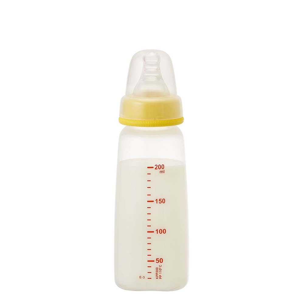 Pigeon Baby Bottle Slim Type 200ml Made of Plastic Used In Medical Institutions Lightweight and Unbreakable High-quality