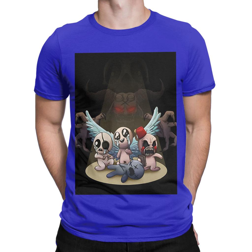 The Binding Of Isaac Black Poster Novelty Graphic 100 Cotton TShirt The Binding Of Isaac Rebirth Tops Tees For Unisex