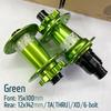 Koozer Xm490 Pro Rear Mtb K7 Cube 28/32/36 Holes Bicycle Hubs 5X135 12X142 Qr Thru Axle Noisy Hub For 11 12 Speed Xd