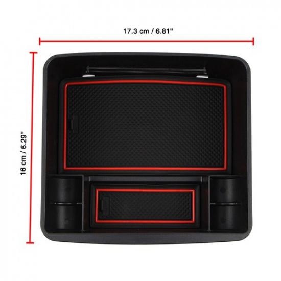 Armrest Storage Box for Toyota Land Cruiser Prado 2010- Central Console Tray