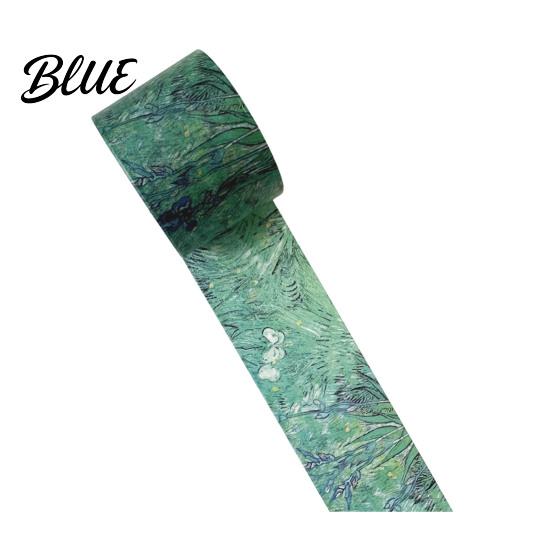 Scrapbooking Washi Tape for DIY Masking Artist Painting Decorative Tape Oil Patterns Adhesive Crafts Junk