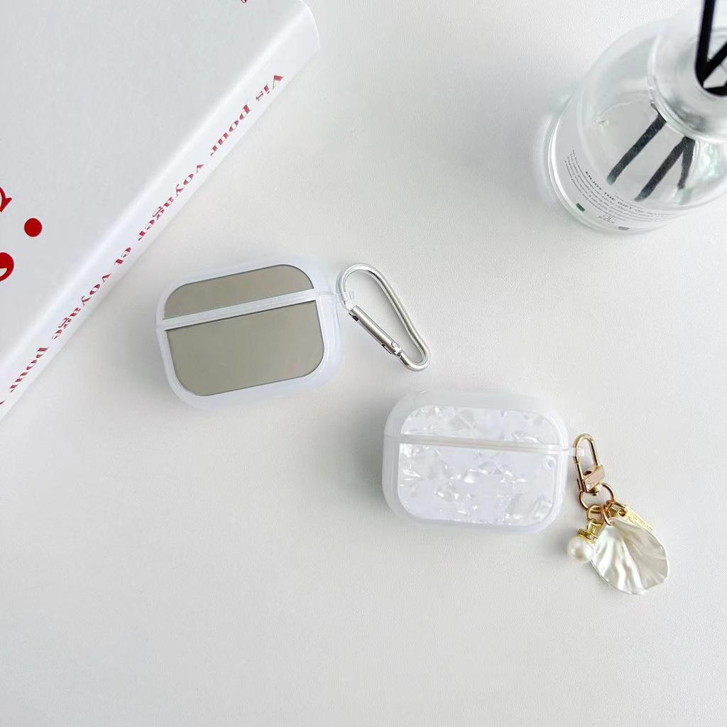 Creative Shell Pattern Protective Earphone Case for AirPods Pro 2/3