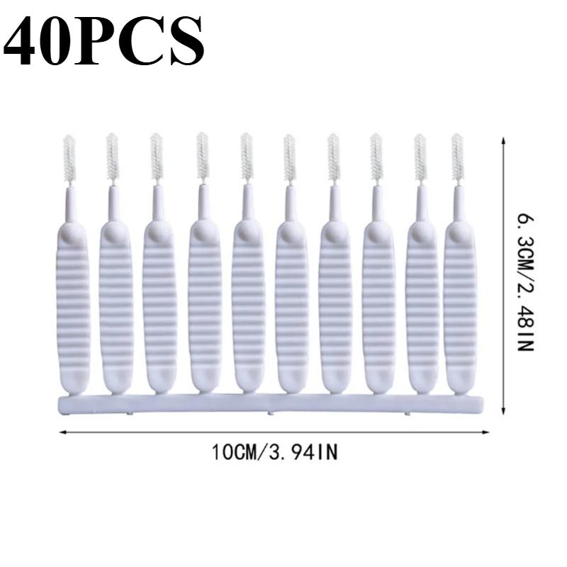 100PCS Shower Head Cleaning Brush Anti-clogging Small Brush Mobile Phone Hole Cleaning Tools Keyboard Gap Washing Accessorie