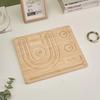 Solid Wood Bead Board For DIY Bracelet Necklace Beading Jewelry Making Organizer Tray Craft Measuring Tool Accessories