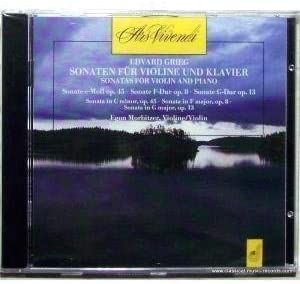 

CD GRIEG GRIEG - Violinsonaten / Morbizer / Stockigt Japan Classical Used