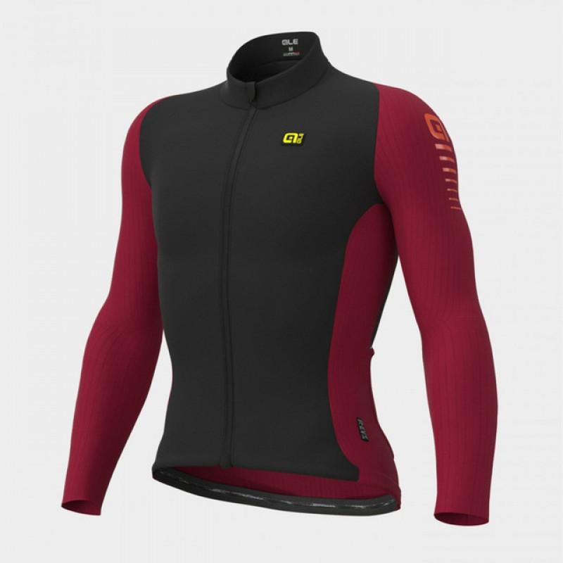 Men Women Thermal Fleece Long Sleeve Cycling Jersey Winter Bike Riding Sport Shirt