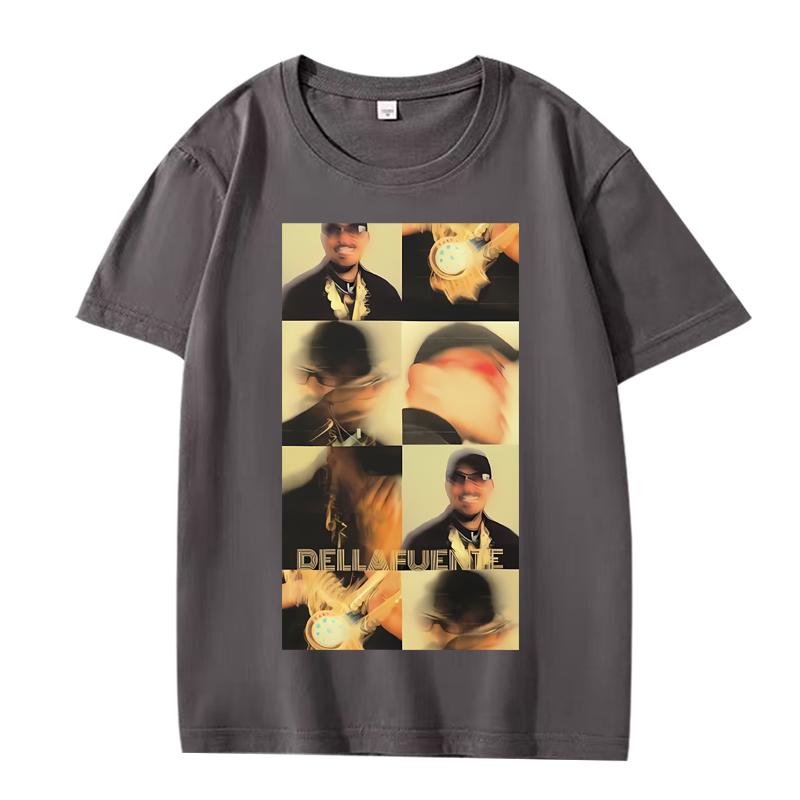 Tears for another day Dellafuente Basic T-Shirt Herren Damen Oversized 100% Baumwolle Kurzarm Sommerdruck Unisex T-Shirt