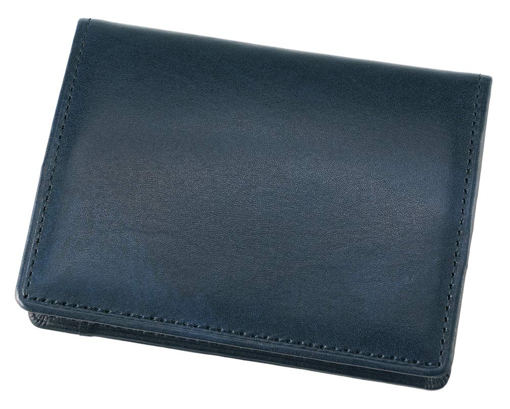 

CYPRIS Shirasagi Leather Coin Purse Coin Case Box Type Leather Day Gift Present Birthday Boyfriend Navy 8239 [Cypris] Father s Men s