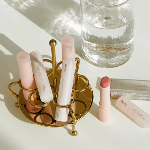 [Huxley Japan Official] Lip Balm; Leave Behind 3g 6 Colors Cactus Oil Moisturizing Color Lip Cream (2. Tangerine Peel)