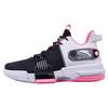 Craze 2 Slip Resistant Abrasion Resistant Mid Top Performance Basketball Shoes Men's Black Pink White 112141640S-2