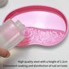 1Pcs Stainless Steel Nail Art Equipment Plate Doctor Surgical Dental Tray False Nails Dish Tools Cosmetic Storage Tray