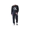 Calvin Klein Ss23 Letter Logo Round Neck Long Sleeve Sweatshirt Men Sweatshirt Black 40JM937-001