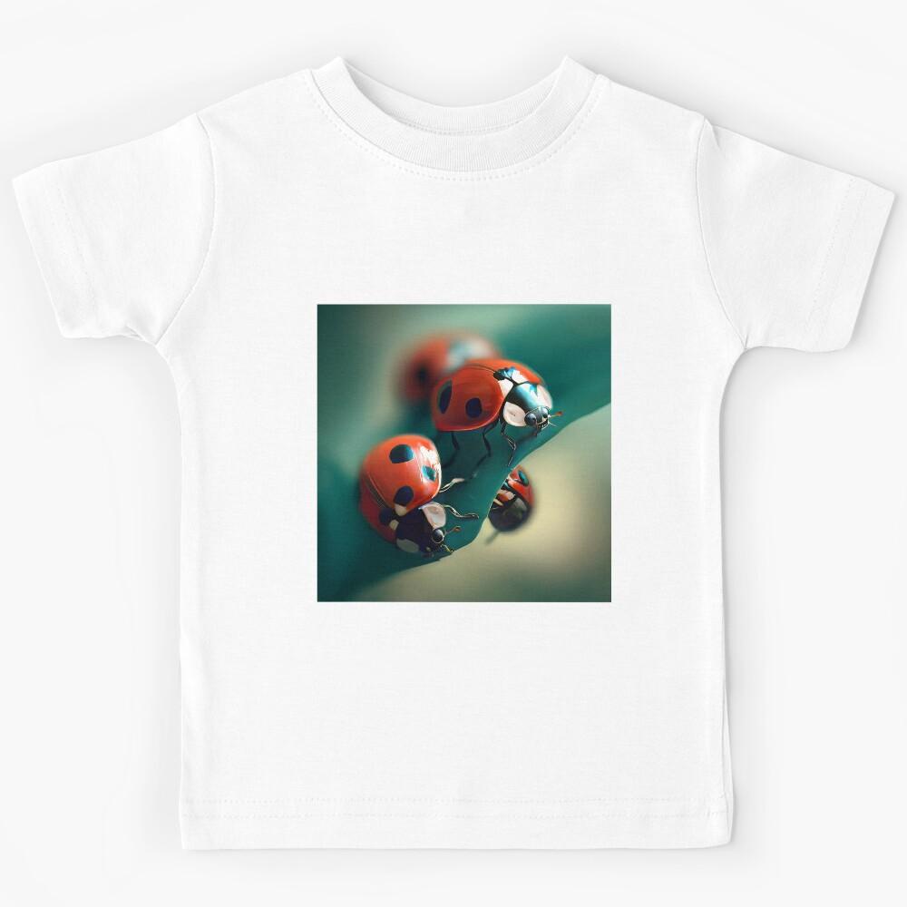 Adorable Ladybugs Close-up! Kids T-Shirt 150
