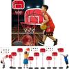 Adjustable For Indoor And Outdoor Play With Heavy Duty Iron Frame