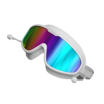 Gafas de natación con tapones para los oídos para niño, gafas de natación con visión amplia de 180 grados para niño y niña