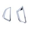Rear Fog Light Frame Cover Trim Electroplating Replacement for Mazda CX3 20162021