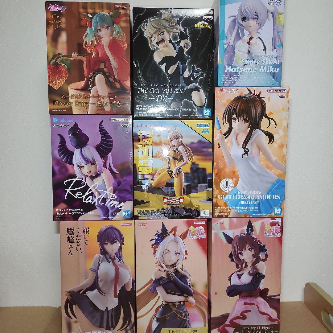 

[USED] This is it! 9 recommended prizes #Shirarumando figures