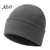 Outdoor Hiking Hat Knitted Winter Hat, Unisex Thick Thermal Skull Cap, Cozy Windproof Warm Knit for Men Women Jogging Cold Weather Headwear