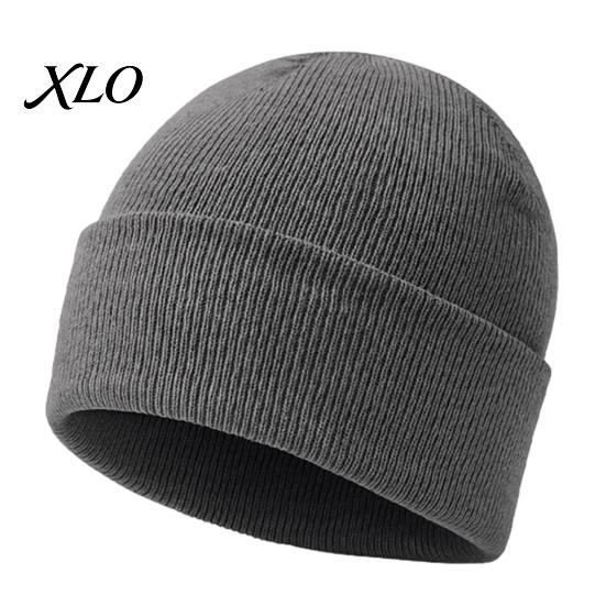 Outdoor Hiking Hat Knitted Winter Hat, Unisex Thick Thermal Skull Cap, Cozy Windproof Warm Knit for Men Women Jogging Cold Weather Headwear