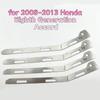 2 Piezas Hebilla de Placa Metálica Para Accord Octava Generación 2008 2013 Soporte Frontal de Parachoques Soporte de Fijación Resistente al Óxido