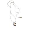 Korean Water Drop Pendant Necklace - Elegant Clavicle Chain Design for Women
