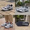 Mizuno Speed Retro Thick Sole Fabric Synthetic Leather Shock Absorption Non-Slip Wear-Resistant Breathable Low-Top Casual Running Shoes D1GH223017
